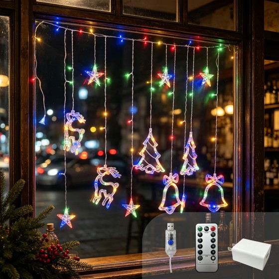 G-C5V120P3.5MDDC-003Reindeer String Lights Wholesale/ colorful string lights wholesale/ LED string lights wholesale/ festival string lights wholesale/ Christmas string lights wholesale/ LED string lights wholesale/LED string lights factory direct supp
