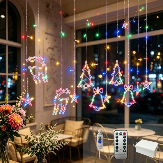 G-C5V120P3.5MDDC-007Reindeer String Lights Wholesale/ colorful string lights wholesale/ LED string lights wholesale/ festival string lights wholesale/ Christmas string lights wholesale/ LED string lights wholesale/LED string lights factory direct supp