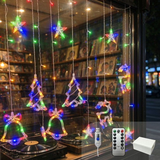 G-C5V120P3.5MDDC-022Reindeer String Lights Wholesale/ colorful string lights wholesale/ LED string lights wholesale/ festival string lights wholesale/ Christmas string lights wholesale/ LED string lights wholesale/LED string lights factory direct supp