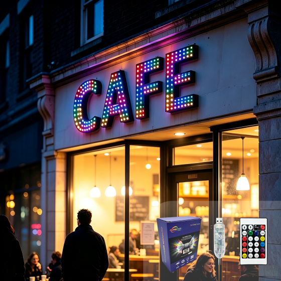 G-C5V12MM15A-039LED String Lights Wholesale / LED Marquee String Lights Wholesale / RGB Colorful Bubble Letter Lights Wholesale / LED Illuminated Letter Lights Wholesale / LED String Lights Source Factory / LED String Lights Wholesale