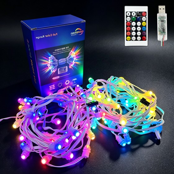 G-C5V12MM15A-001Colorful string lights wholesale/ LED string lights wholesale/ curtain string lights wholesale/ festival string lights wholesale/Christmas string lights wholesale/ LED string lights wholesale/LED string lights factory direct supply