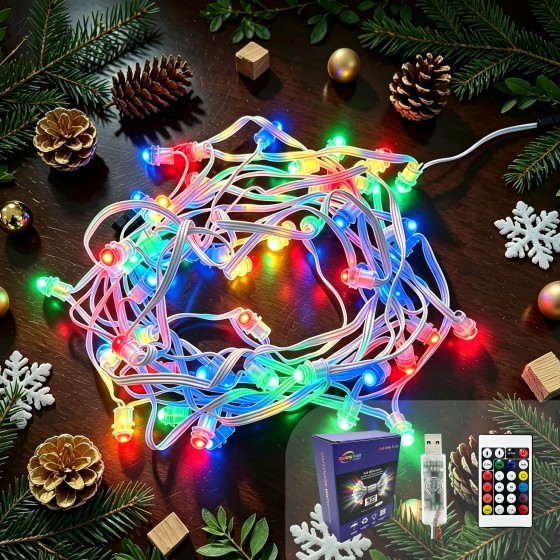 G-C5V12MM15A-041Colorful string lights wholesale/ LED string lights wholesale/ curtain string lights wholesale/ festival string lights wholesale/Christmas string lights wholesale/ LED string lights wholesale/LED string lights factory direct supply