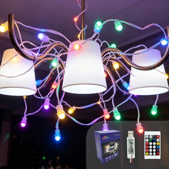 G-C5V12MM15A-004Colorful string lights wholesale/ LED string lights wholesale/ curtain string lights wholesale/ festival string lights wholesale/Christmas string lights wholesale/ LED string lights wholesale/LED string lights factory direct supply