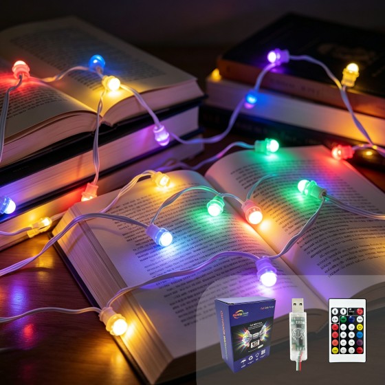 G-C5V12MM15A-006Colorful string lights wholesale/ LED string lights wholesale/ curtain string lights wholesale/ festival string lights wholesale/Christmas string lights wholesale/ LED string lights wholesale/LED string lights factory direct supply