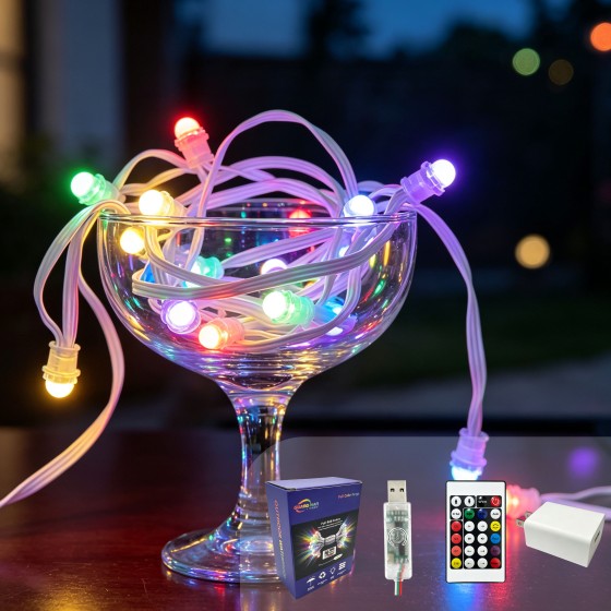 G-C5V12MM15A-020Colorful string lights wholesale/ LED string lights wholesale/ curtain string lights wholesale/ festival string lights wholesale/Christmas string lights wholesale/ LED string lights wholesale/LED string lights factory direct supply