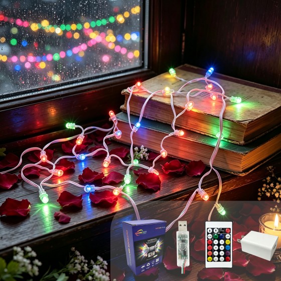 G-C5V12MM15A-050Colorful string lights wholesale/ LED string lights wholesale/ curtain string lights wholesale/ festival string lights wholesale/Christmas string lights wholesale/ LED string lights wholesale/LED string lights factory direct supply