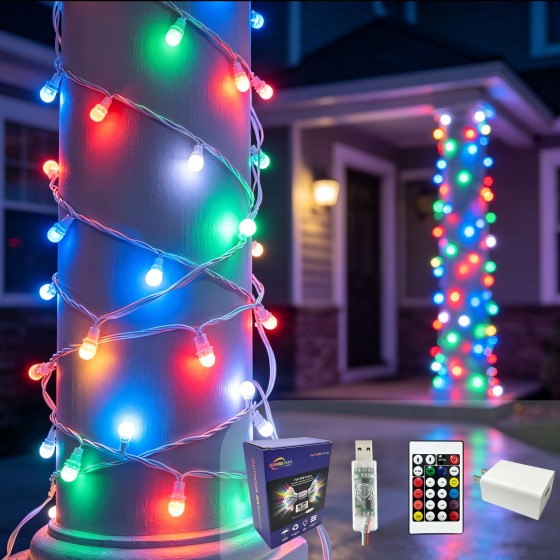 G-C5V12MM15A-014 Colorful string lights wholesale/ LED string lights wholesale/ curtain string lights wholesale/ festival string lights wholesale/Christmas string lights wholesale/ LED string lights wholesale/LED string lights factory direct supply