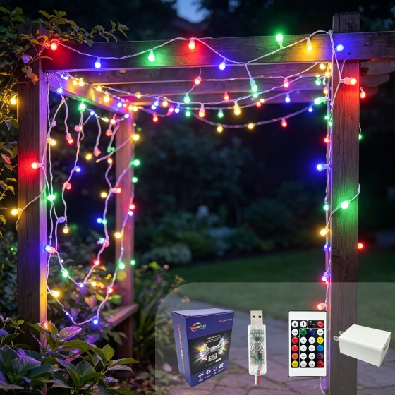 G-C5V12MM15A-017Colorful string lights wholesale/ LED string lights wholesale/ curtain string lights wholesale/ festival string lights wholesale/Christmas string lights wholesale/ LED string lights wholesale/LED string lights factory direct supply