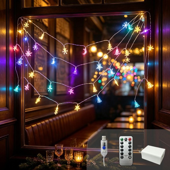 G-C110V40P15C6MS-C001Wholesale Snowflake String Lights/ colorful string lights wholesale/ LED string lights wholesale/ festival string lights wholesale/ Christmas string lights wholesale/ LED string lights wholesale/LED string lights factory direct supp