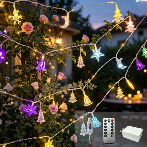 G-C110V40P15C6MS-C003Wholesale Snowflake String Lights/ colorful string lights wholesale/ LED string lights wholesale/ festival string lights wholesale/ Christmas string lights wholesale/ LED string lights wholesale/LED string lights factory direct supp