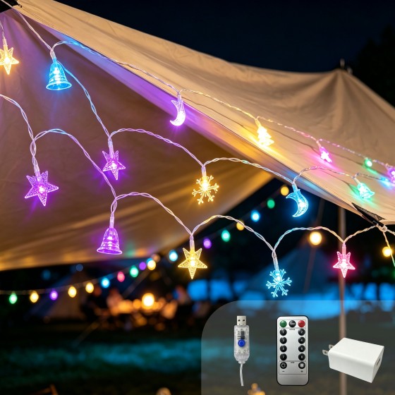 G-C110V40P15C6MS-C004Wholesale Snowflake String Lights/ colorful string lights wholesale/ LED string lights wholesale/ festival string lights wholesale/ Christmas string lights wholesale/ LED string lights wholesale/LED string lights factory direct supp