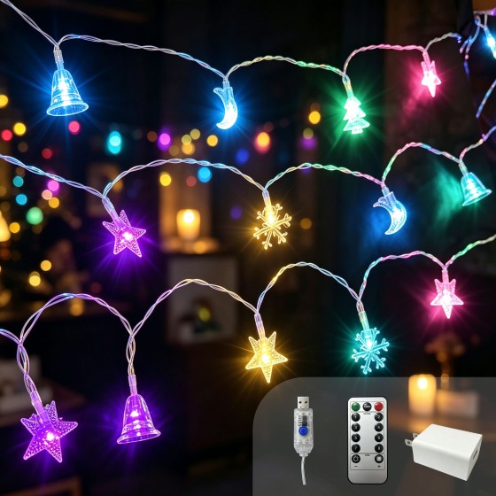 G-C110V40P15C6MS-C007Wholesale Snowflake String Lights/ colorful string lights wholesale/ LED string lights wholesale/ festival string lights wholesale/ Christmas string lights wholesale/ LED string lights wholesale/LED string lights factory direct supp