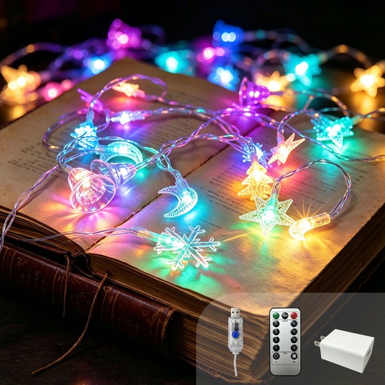 G-C110V40P15C6MS-C009Wholesale Snowflake String Lights/ colorful string lights wholesale/ LED string lights wholesale/ festival string lights wholesale/ Christmas string lights wholesale/ LED string lights wholesale/LED string lights factory direct supp
